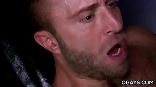 JR Bronson eaten up by a well-built guy