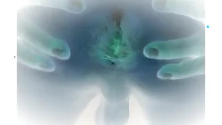 Alien fantasy feature with lizard avatar playing with his hole&excl;